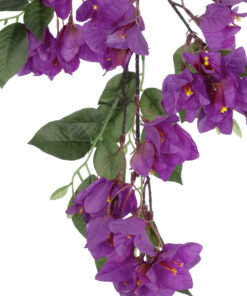 Alternative view of GloboStar® Artificial Garden BOUGAUVILLEA BRANCH 20646 Τεχνητό Διακοσμητικό Κλαδί Μπουκανβίλιας Μωβ Y80cm