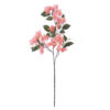 GloboStar® GloboStar® Artificial Garden BOUGAUVILLEA BRANCH 20647 Τεχνητό Διακοσμητικό Κλαδί Μπουκανβίλιας Ροζ - Πορτοκαλί Y80cm