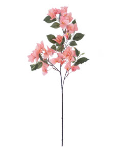 GloboStar® GloboStar® Artificial Garden BOUGAUVILLEA BRANCH 20647 Τεχνητό Διακοσμητικό Κλαδί Μπουκανβίλιας Ροζ - Πορτοκαλί Y80cm