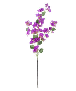GloboStar® GloboStar® Artificial Garden BOUGAUVILLEA BRANCH 20650 Τεχνητό Διακοσμητικό Κλαδί Μπουκανβίλιας Μωβ Y115cm
