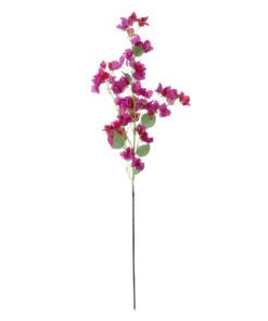 GloboStar® GloboStar® Artificial Garden BOUGAUVILLEA BRANCH 20652 Τεχνητό Διακοσμητικό Κλαδί Μπουκανβίλιας Φουξ Y115cm