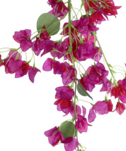 Alternative view of GloboStar® Artificial Garden BOUGAUVILLEA BRANCH 20652 Τεχνητό Διακοσμητικό Κλαδί Μπουκανβίλιας Φουξ Y115cm