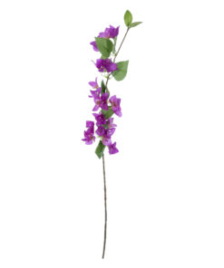 GloboStar® GloboStar® Artificial Garden BOUGAUVILLEA BRANCH 20654 Τεχνητό Διακοσμητικό Κλαδί Μπουκανβίλιας Μωβ Y80cm