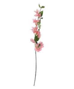 GloboStar® GloboStar® Artificial Garden BOUGAUVILLEA BRANCH 20655 Τεχνητό Διακοσμητικό Κλαδί Μπουκανβίλιας Ροζ - Πορτοκαλί Y80cm