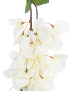 Alternative view of GloboStar® Artificial Garden BOUGAUVILLEA BRANCH 20659 Τεχνητό Διακοσμητικό Κλαδί Μπουκανβίλιας Λευκή Y80cm
