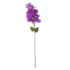 GloboStar® GloboStar® Artificial Garden BOUGAUVILLEA BRANCH 20661 Τεχνητό Διακοσμητικό Κλαδί Μπουκανβίλιας Μωβ Y80cm