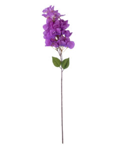 GloboStar® GloboStar® Artificial Garden BOUGAUVILLEA BRANCH 20661 Τεχνητό Διακοσμητικό Κλαδί Μπουκανβίλιας Μωβ Y80cm