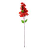 GloboStar® GloboStar® Artificial Garden BOUGAUVILLEA BRANCH 20662 Τεχνητό Διακοσμητικό Κλαδί Μπουκανβίλιας Κόκκινο Κεραμιδί Y80cm