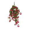 GloboStar® GloboStar® Artificial Garden BOUGAINVILLEA BRANCH 20663 Τεχνητό Κρεμαστό Διακοσμητικό Κλαδί Μπουκαμβίλιας Φουξ Μ45 x Π12 x Υ90cm