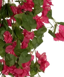 Alternative view of GloboStar® Artificial Garden BOUGAINVILLEA BRANCH 20663 Τεχνητό Κρεμαστό Διακοσμητικό Κλαδί Μπουκαμβίλιας Φουξ Μ45 x Π12 x Υ90cm
