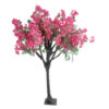 GloboStar® GloboStar® Artificial Garden BOUGAUVILLEA 20668 Τεχνητό Διακοσμητικό Δέντρο με Ανθη Μπουκανβίλιας Φουξ Υ150cm