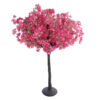 GloboStar® GloboStar® Artificial Garden BOUGAUVILLEA 20669 Τεχνητό Διακοσμητικό Δέντρο με Ανθη Μπουκανβίλιας Φουξ Υ150cm