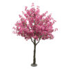 GloboStar® GloboStar® Artificial Garden BOUGAUVILLEA 20670 Τεχνητό Διακοσμητικό Δέντρο με Ανθη Μπουκανβίλιας Φουξ Υ250cm