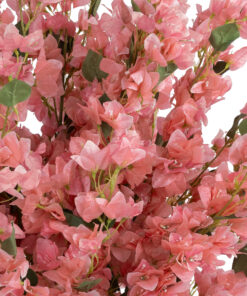 GloboStar® GloboStar® Artificial Garden BOUGAUVILLEA PLANT 20671 Τεχνητό Διακοσμητικό Φυτό με Ανθη Μπουκανβίλιας Ροζ - Πορτοκαλί Y120cm