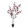 GloboStar® GloboStar® Artificial Garden BOUGAUVILLEA 20676 Τεχνητό Διακοσμητικό Φυτό με Ανθη Μπουκανβίλιας Φουξ Υ180cm