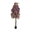 GloboStar® GloboStar® Artificial Garden WISTERIA PINK 20681 Τεχνητό Διακοσμητικό Δέντρο Ροζ Βιστερία Μ60 x Π60 x Υ180cm