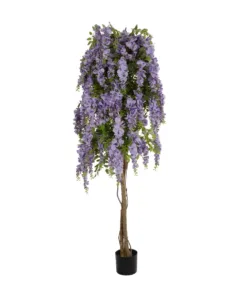 GloboStar® GloboStar® Artificial Garden WISTERIA PURPLE 20682 Τεχνητό Διακοσμητικό Δέντρο Μωβ Βιστερία Μ60 x Π60 x Υ180cm