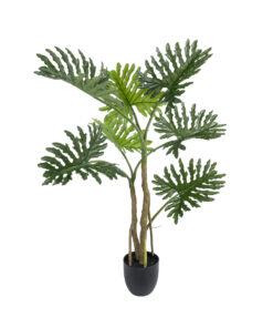 GloboStar® GloboStar® Artificial Garden PHILODENDRON 20683 Τεχνητό Διακοσμητικό Φυτό Φυλλόδενδρο Υ90cm