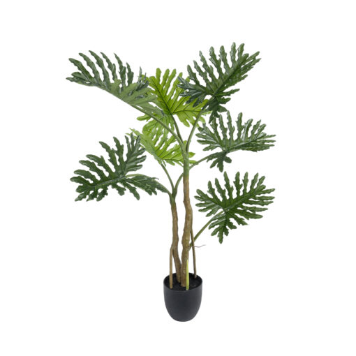 GloboStar® GloboStar® Artificial Garden PHILODENDRON 20683 Τεχνητό Διακοσμητικό Φυτό Φυλλόδενδρο Υ90cm
