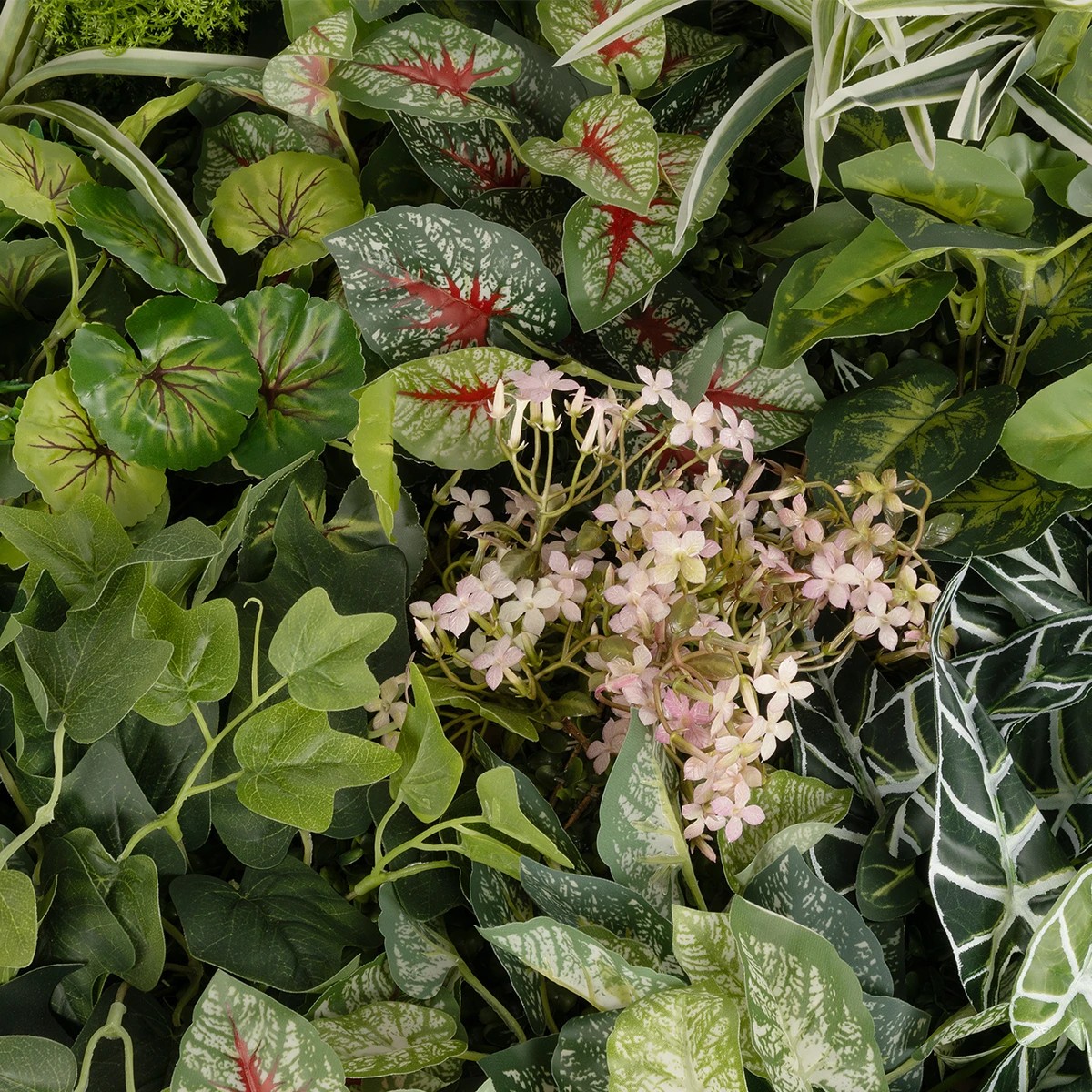 GloboStar® Artificial Garden VARIOUS PLANTS ROUND WALL DISC 20690 Τεχνητό Διακοσμητικό Στρογγυλό Πάνελ Φυλλωσιάς - Κάθετος Κήπος Μιξ Μ80 x Π80 x Υ20cm 5 GloboStar® Artificial Garden VARIOUS PLANTS ROUND WALL DISC 20690 Τεχνητό Διακοσμητικό Στρογγυλό Πάνελ Φυλλωσιάς - Κάθετος Κήπος Μιξ Μ80 x Π80 x Υ20cm - Image 4