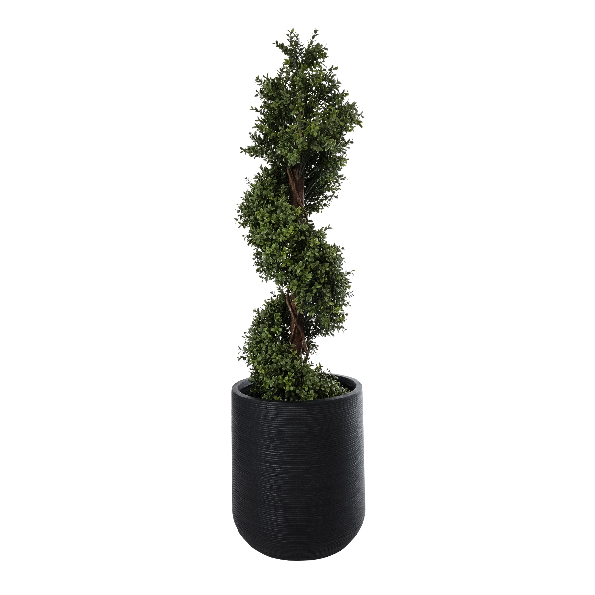 GloboStar® Artificial Garden DAMASCUS 20694 Διακοσμητικό Πολυεστερικό Τσιμεντένιο Κασπώ Γλάστρα - Flower Pot Μαύρο Φ45 x Υ45cm 7 GloboStar® Artificial Garden DAMASCUS 20694 Διακοσμητικό Πολυεστερικό Τσιμεντένιο Κασπώ Γλάστρα - Flower Pot Μαύρο Φ45 x Υ45cm - Image 5