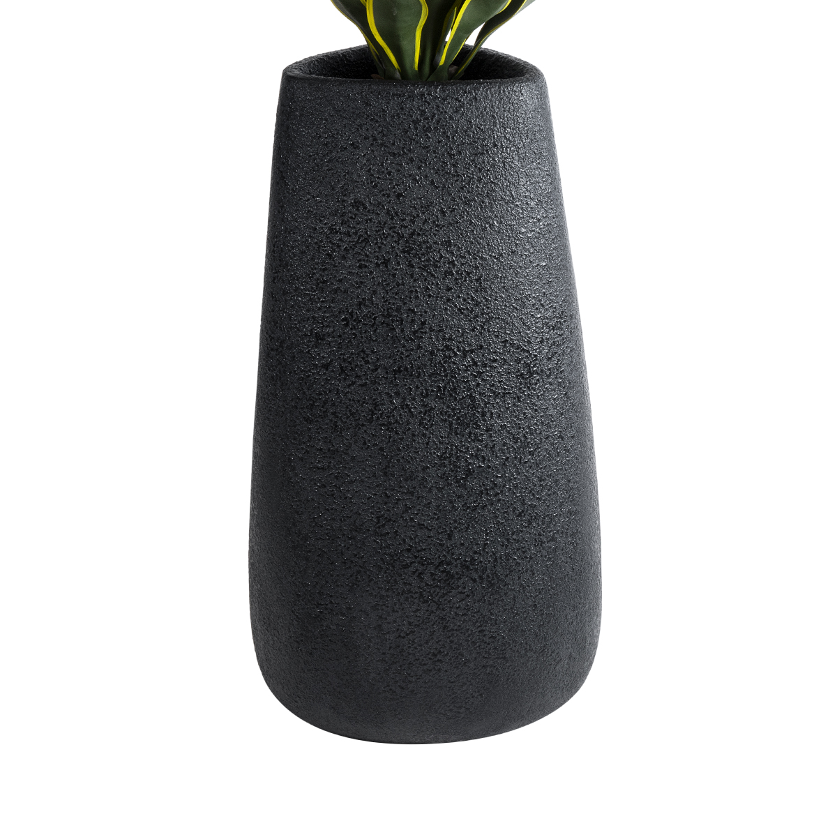 GloboStar® Artificial Garden CHLOE 20709 Επιδαπέδιο Πολυεστερικό Τσιμεντένιο Κασπώ Γλάστρα - Flower Pot Μαύρο Μ45 x Π49 x Υ90cm 4 GloboStar® Artificial Garden CHLOE 20709 Επιδαπέδιο Πολυεστερικό Τσιμεντένιο Κασπώ Γλάστρα - Flower Pot Μαύρο Μ45 x Π49 x Υ90cm - Image 2