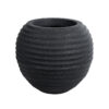 GloboStar® Artificial Garden ILAEIRA 20712 Επιδαπέδιο Πολυεστερικό Τσιμεντένιο Κασπώ Γλάστρα - Flower Pot Μαύρο Φ71 x Υ64cm 2 GloboStar® GloboStar® Artificial Garden ILAEIRA 20712 Επιδαπέδιο Πολυεστερικό Τσιμεντένιο Κασπώ Γλάστρα - Flower Pot Μαύρο Φ71 x Υ64cm