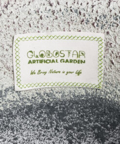 GloboStar® Artificial Garden IRISH 20720 Επιδαπέδιο Πολυεστερικό Τσιμεντένιο Κασπώ Γλάστρα - Flower Pot Μπεζ με Γκρι Φ55 x Υ120cm 19 20720 09