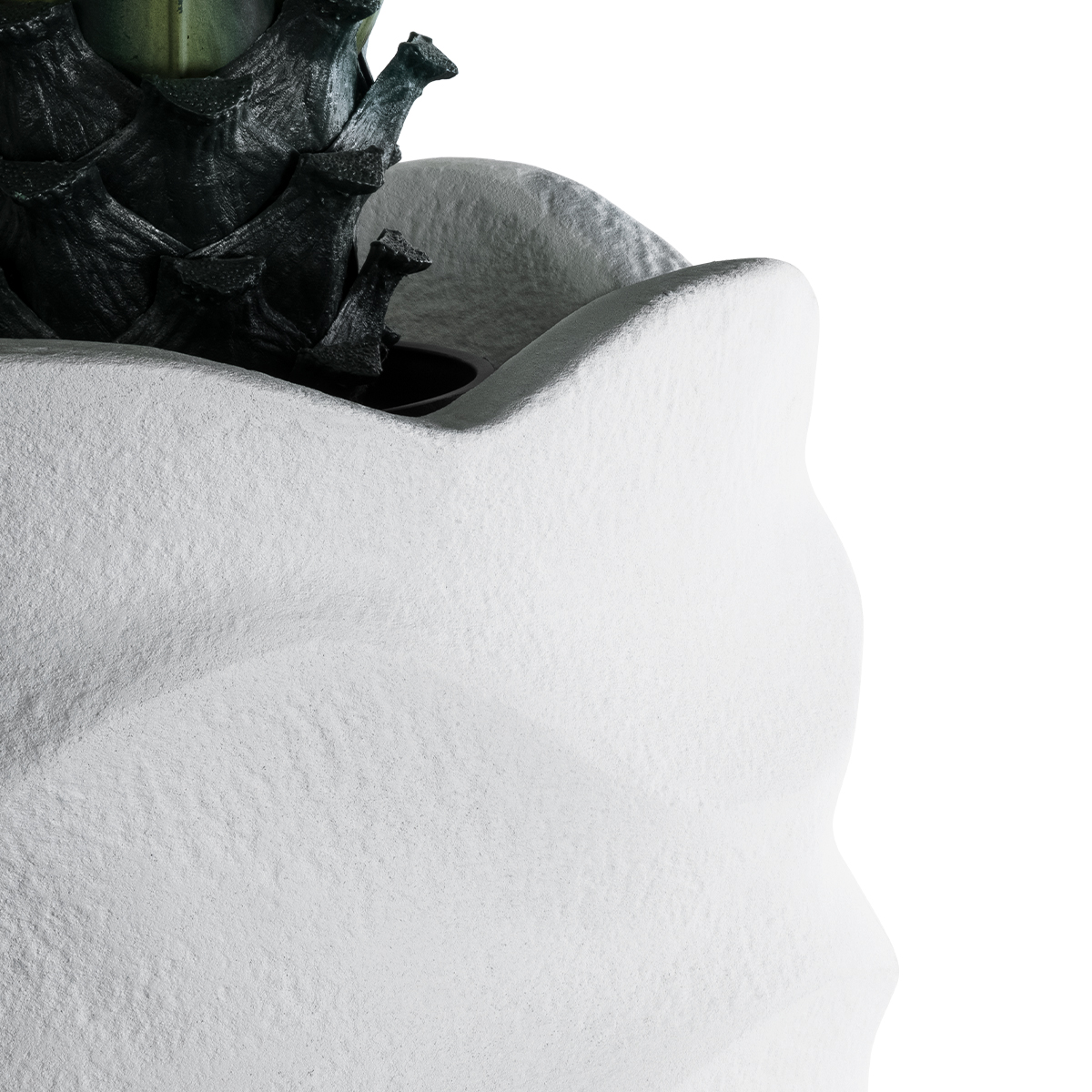 GloboStar® Artificial Garden PORTOFINO 20729 Επιδαπέδιο Πολυεστερικό Τσιμεντένιο Κασπώ Γλάστρα - Flower Pot Λευκό Φ50 x Υ110cm 7 GloboStar® Artificial Garden PORTOFINO 20729 Επιδαπέδιο Πολυεστερικό Τσιμεντένιο Κασπώ Γλάστρα - Flower Pot Λευκό Φ50 x Υ110cm - Image 5