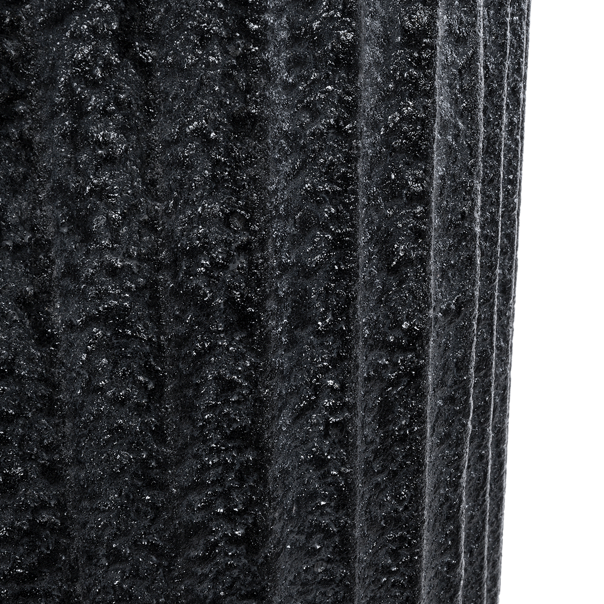 GloboStar® Artificial Garden MATERA 20733 Επιδαπέδιο Πολυεστερικό Τσιμεντένιο Κασπώ Γλάστρα - Flower Pot Μαύρο Φ42 x Υ120cm 9 GloboStar® Artificial Garden MATERA 20733 Επιδαπέδιο Πολυεστερικό Τσιμεντένιο Κασπώ Γλάστρα - Flower Pot Μαύρο Φ42 x Υ120cm - Image 7