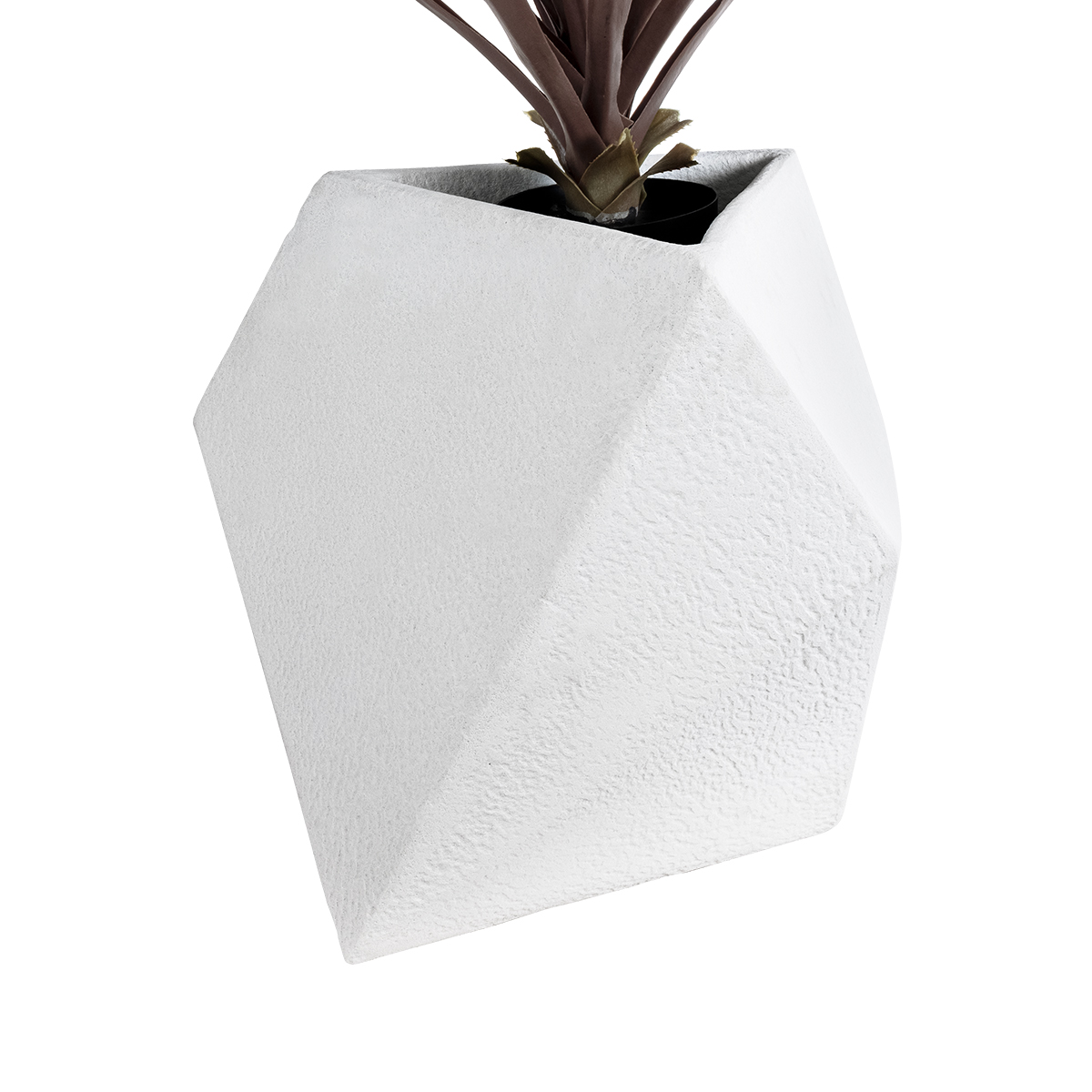 GloboStar® Artificial Garden ALBEROBELLO 20737 Επιδαπέδιο Πολυεστερικό Τσιμεντένιο Κασπώ Γλάστρα - Flower Pot Λευκό Μ50 x Π30 x Υ50cm 4 GloboStar® Artificial Garden ALBEROBELLO 20737 Επιδαπέδιο Πολυεστερικό Τσιμεντένιο Κασπώ Γλάστρα - Flower Pot Λευκό Μ50 x Π30 x Υ50cm - Image 2