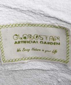 GloboStar® Artificial Garden PADOVA 20741 Επιδαπέδιο Πολυεστερικό Τσιμεντένιο Κασπώ Γλάστρα - Flower Pot Λευκό Φ51 x Υ46cm 20 20741 9