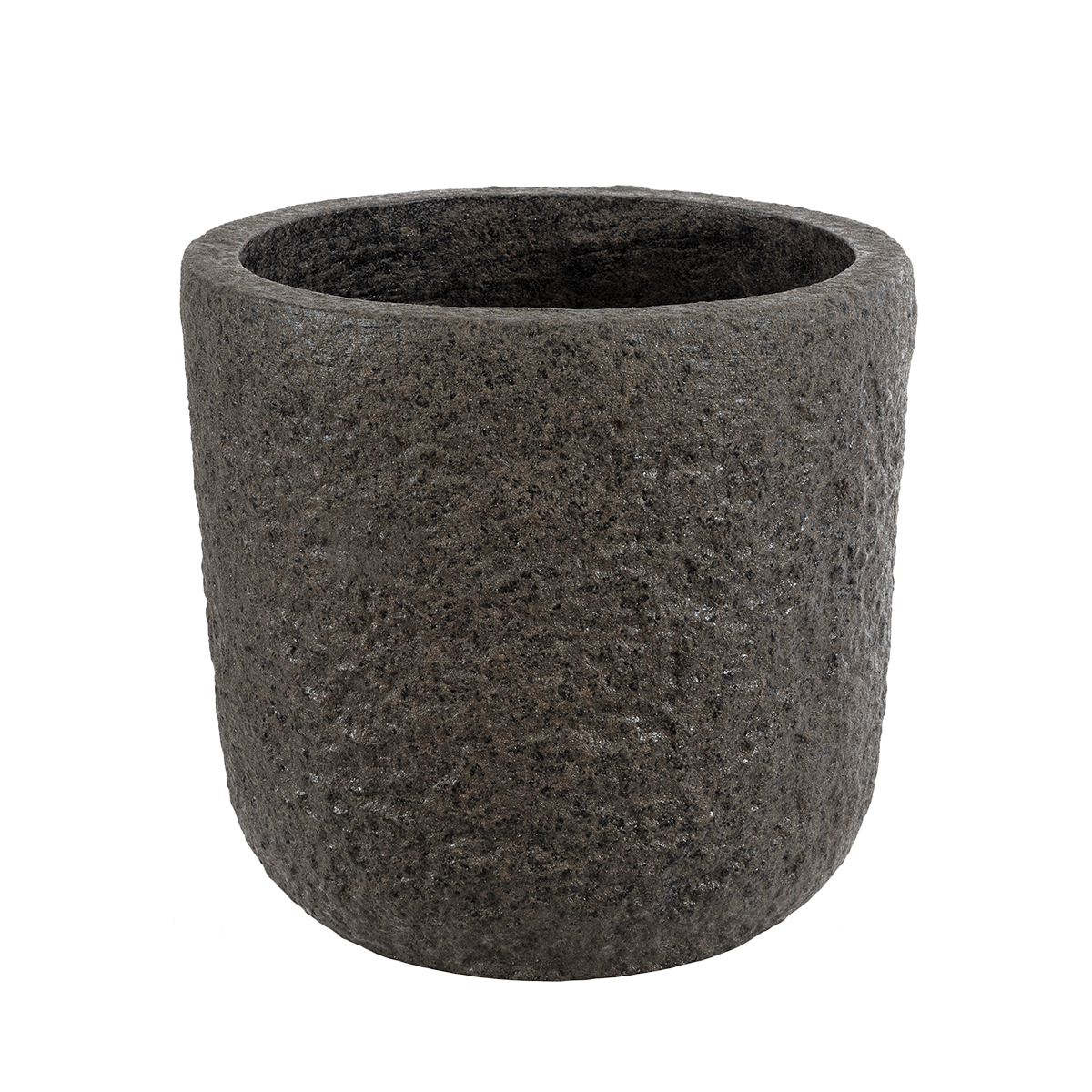 GloboStar® Artificial Garden LUCCA 20755 Επιδαπέδιο Πολυεστερικό Τσιμεντένιο Κασπώ Γλάστρα - Flower Pot Καφέ Φ25 x Υ23cm 3 GloboStar® GloboStar® Artificial Garden LUCCA 20755 Επιδαπέδιο Πολυεστερικό Τσιμεντένιο Κασπώ Γλάστρα - Flower Pot Καφέ Φ25 x Υ23cm