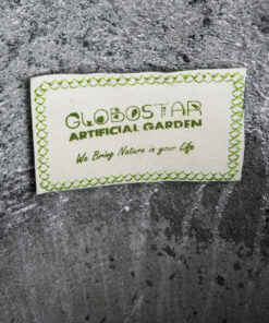 GloboStar® Artificial Garden GALICIA 20764 Επιδαπέδιο Πολυεστερικό Τσιμεντένιο Κασπώ Γλάστρα - Flower Pot Γκρι Φ50 x Υ110cm 19 20764 9