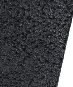 GloboStar® Artificial Garden KARRASPIO 20770 Επιδαπέδιο Πολυεστερικό Τσιμεντένιο Κασπώ Γλάστρα - Flower Pot Μαύρο Μ34 x Π34 x Υ30cm 17 20770 8