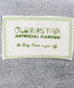 GloboStar® Artificial Garden OXFORD 20795 Επιδαπέδιο Πολυεστερικό Τσιμεντένιο Κασπώ Γλάστρα - Flower Pot Γκρι Μ45 x Π49 x Υ90cm 19 20795 9