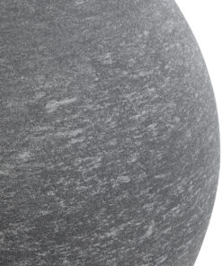 GloboStar® Artificial Garden COLUMBIA 20798 Επιδαπέδιο Πολυεστερικό Τσιμεντένιο Κασπώ Γλάστρα - Flower Pot Γκρι Φ60 x Υ51cm 18 20798 8