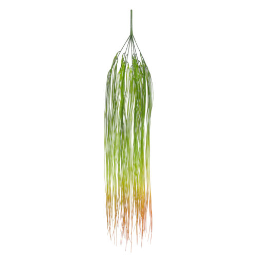 GloboStar® GloboStar® Artificial Garden HANGING GRASS 20815 Τεχνητό Διακοσμητικό Κρεμαστό Φυτό Grass Μ18 x Π4 x Υ81cm