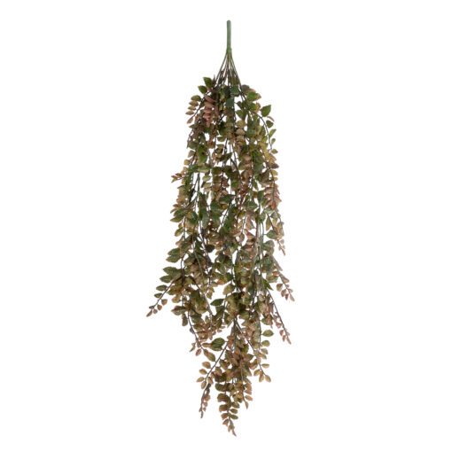 GloboStar® GloboStar® Artificial Garden HANGING FERN BRANCH  20828 Τεχνητό Διακοσμητικό Κρεμαστό κλαδί Φτέρης Μ30 x Π10 x Υ85cm