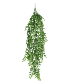 GloboStar® GloboStar® Artificial Garden HANGING FERN BRANCH 20829 Τεχνητό Διακοσμητικό Κρεμαστό κλαδί Φτέρης Μ30 x Π10 x Υ85cm