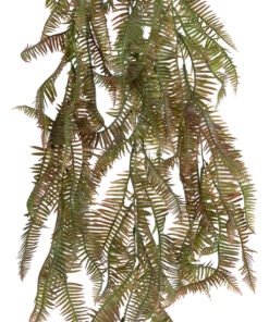 Alternative view of GloboStar® Artificial Garden HANGING FERN BRANCH  20832 Τεχνητό Διακοσμητικό Κρεμαστό κλαδί Φτέρης Μ30 x Π8 x Υ87cm