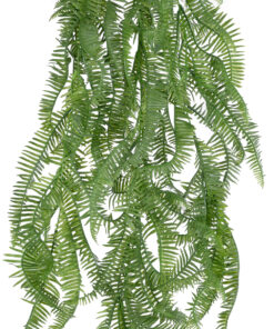 Alternative view of GloboStar® Artificial Garden HANGING FERN BRANCH  20833 Τεχνητό Διακοσμητικό Κρεμαστό κλαδί Φτέρης Μ30 x Π8 x Υ87cm