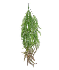 GloboStar® GloboStar® Artificial Garden HANGING FERN BRANCH 20834 Τεχνητό Διακοσμητικό Κρεμαστό κλαδί Φτέρης Μ30 x Π8 x Υ87cm
