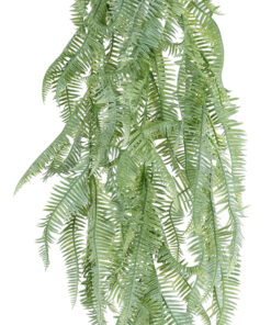 Alternative view of GloboStar® Artificial Garden HANGING FERN BRANCH  20835 Τεχνητό Διακοσμητικό Κρεμαστό κλαδί Φτέρης Μ30 x Π8 x Υ87cm
