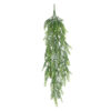 GloboStar® GloboStar® Artificial Garden HANGING FERN 20841 Τεχνητό Διακοσμητικό Κρεμαστό Φυτό Φτέρη Μ25 x Π12 x Υ85cm
