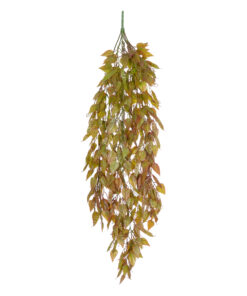 GloboStar® GloboStar® Artificial Garden HANGING LIMA BEAN 20844 Τεχνητό Διακοσμητικό Κρεμαστό Φυτό Φασόλι Λίμα Μ29 x Π10 x Υ86cm