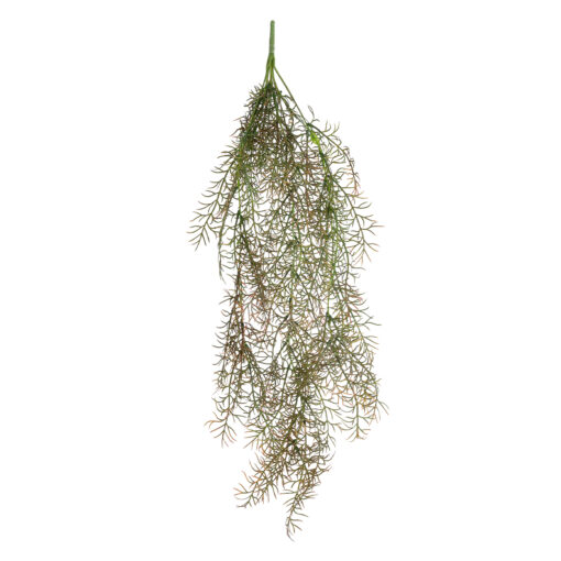 GloboStar® GloboStar® Artificial Garden HANGING FOENICULUM 20848 Τεχνητό Διακοσμητικό Κρεμαστό Φυτό Φοινίκουλο Μ30 x Π12 x Υ88cm