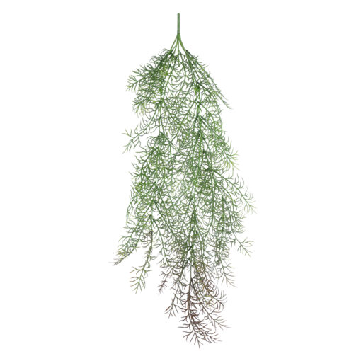 GloboStar® GloboStar® Artificial Garden HANGING FOENICULUM 20850 Τεχνητό Διακοσμητικό Κρεμαστό Φυτό Φοινίκουλο Μ30 x Π12 x Υ88cm