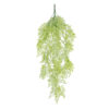GloboStar® GloboStar® Artificial Garden HANGING FERN 20855 Τεχνητό Διακοσμητικό Κρεμαστό Φυτό Φτέρη Μ30 x Π14 x Υ85cm