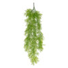 GloboStar® GloboStar® Artificial Garden HANGING BARLEY 20857 Τεχνητό Διακοσμητικό Κρεμαστό Φυτό Κριθάρι Μ26 x Π15 x Υ81cm